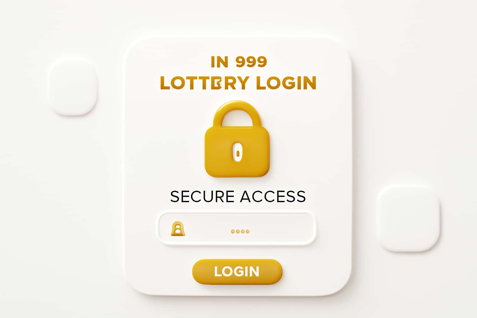 IN 999 Lottery Login - Secure Access Interface