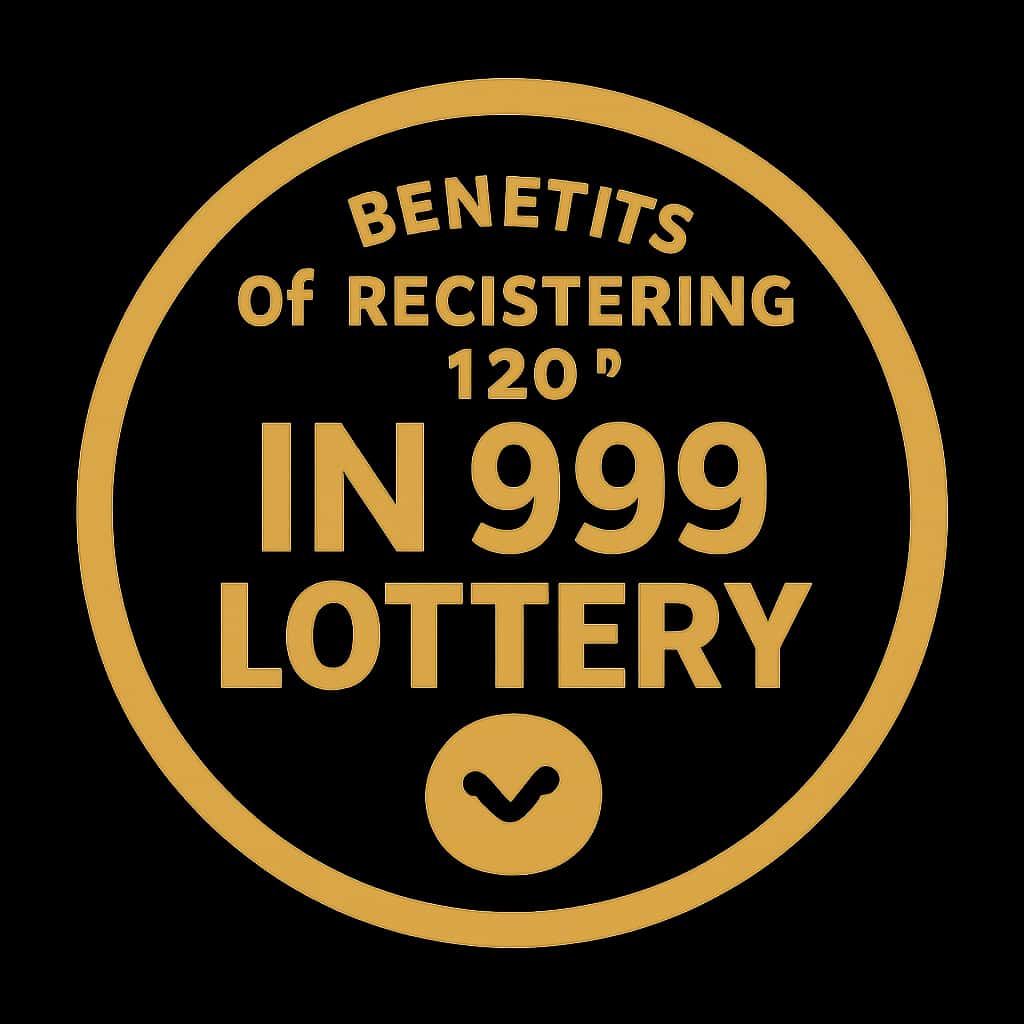 An icon representing the benefits of registering for the IN 999 Lottery.