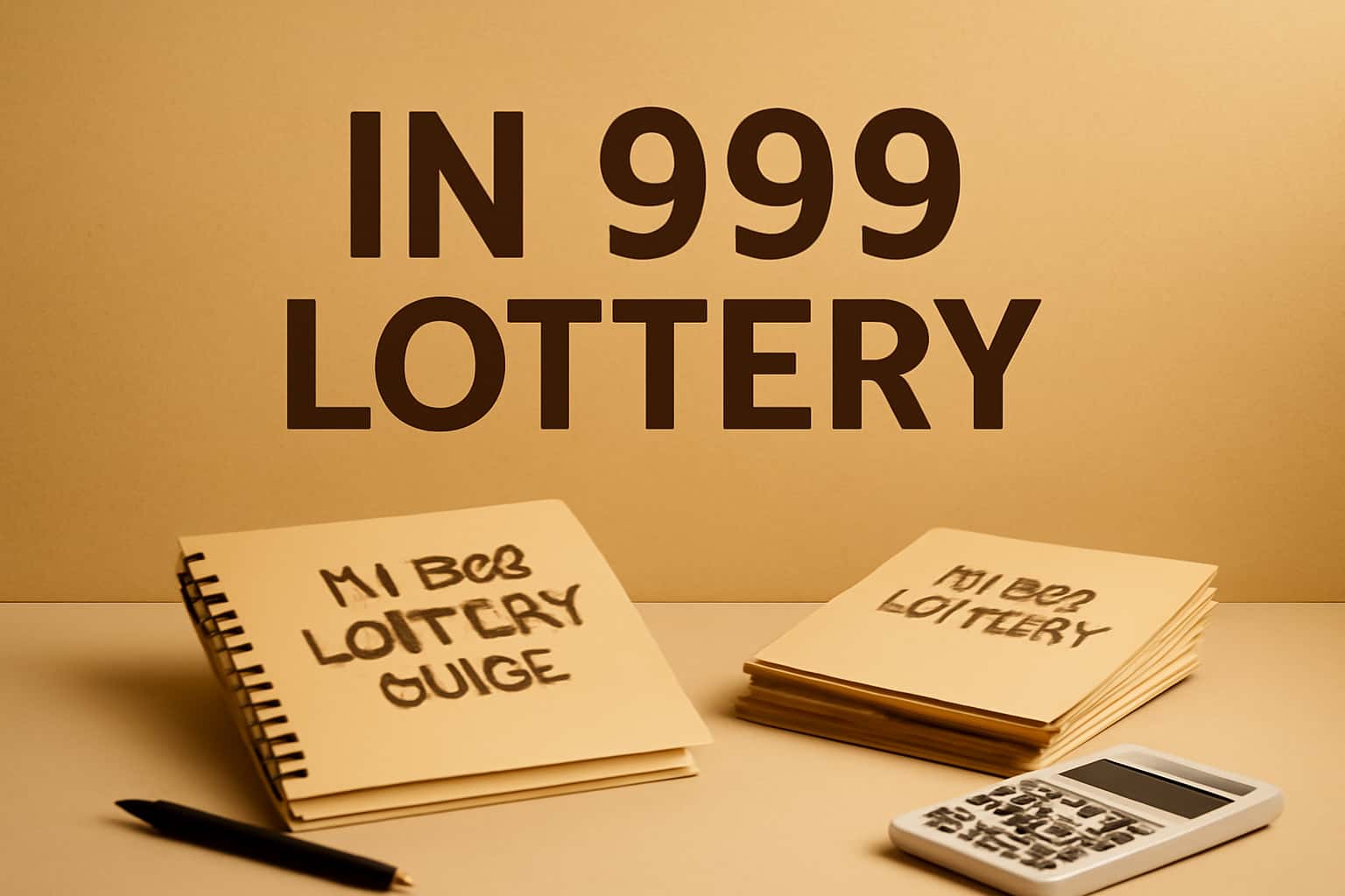 An informative scene showcasing IN 999 Lottery Guides.