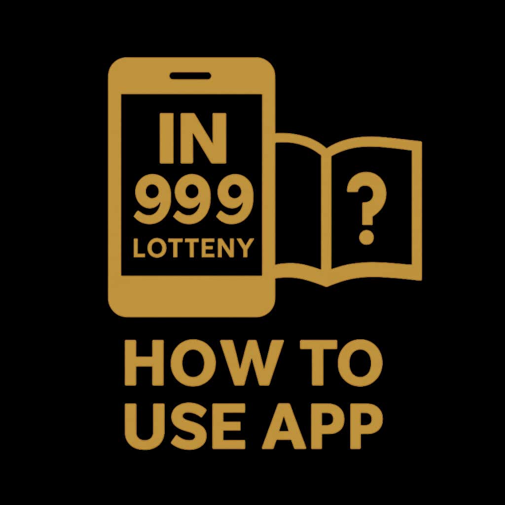 An icon symbolizing guidance for the IN 999 Lottery app.