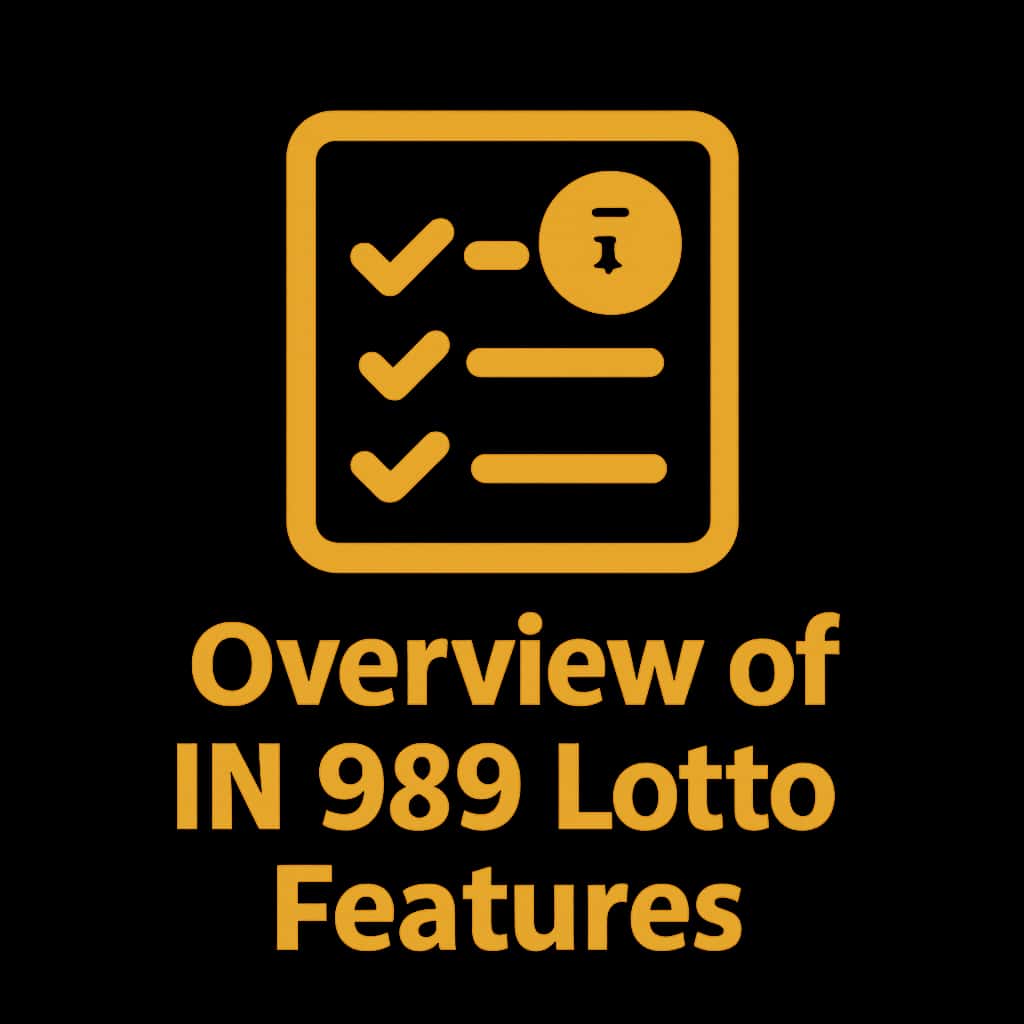 An icon representing the overview features of IN 999 Lottery.