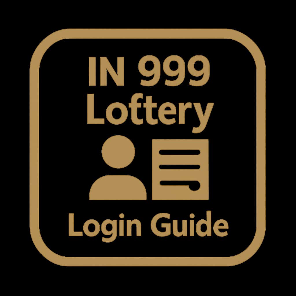 Icon representing the IN 999 Lottery Login Guide