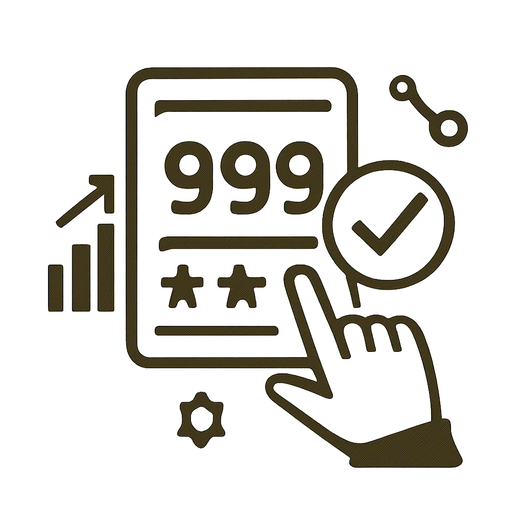 An educational diagram on tips for using the IN 999 Lottery.