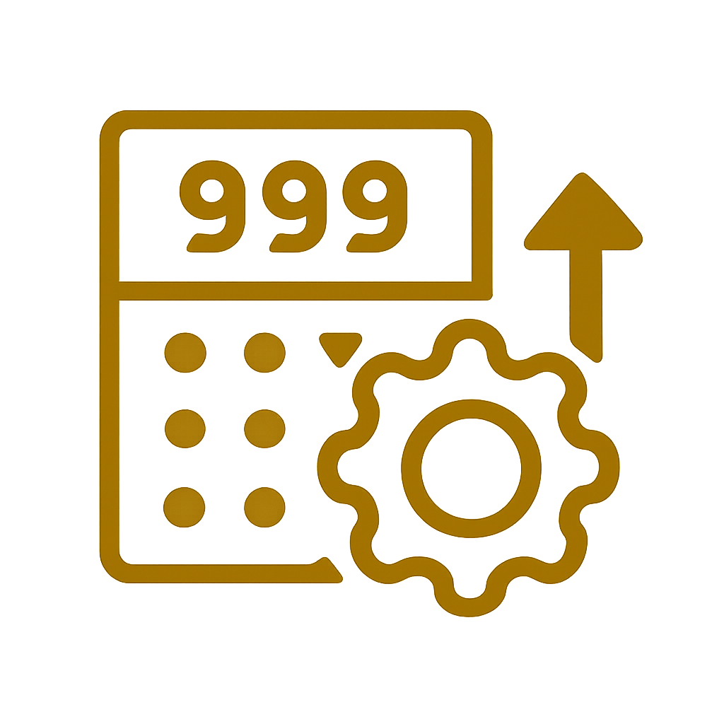 A badge design for support tips related to IN 999 Lottery.