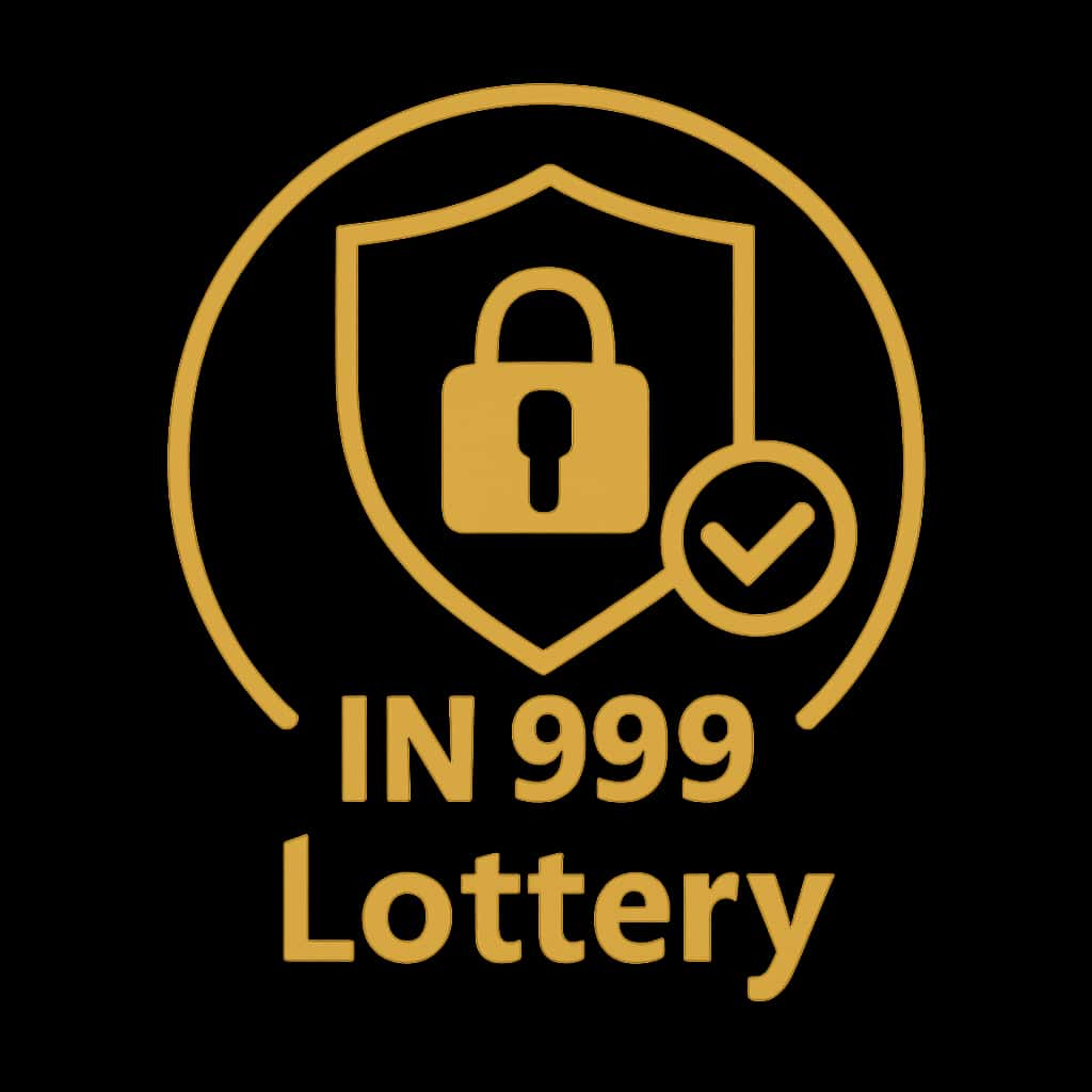 Icon representing privacy and security in IN 999 Lottery.