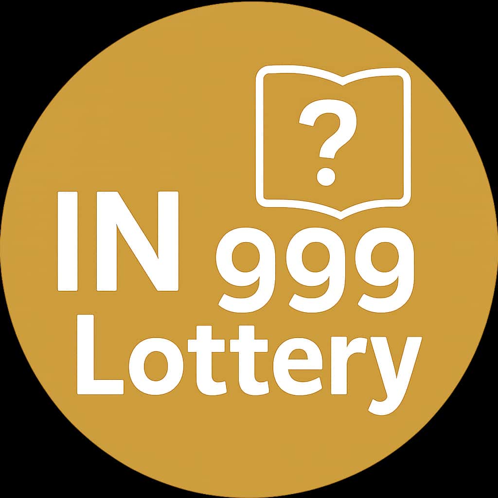 An icon representing the IN 999 Lottery with a professional design and the title clearly stated.